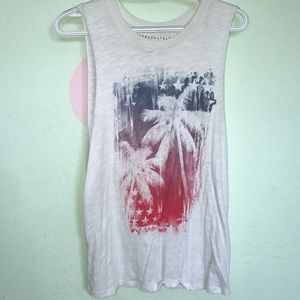 White Fourth of July tank top